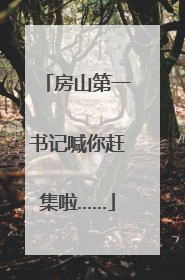 房山第一书记喊你赶集啦……
